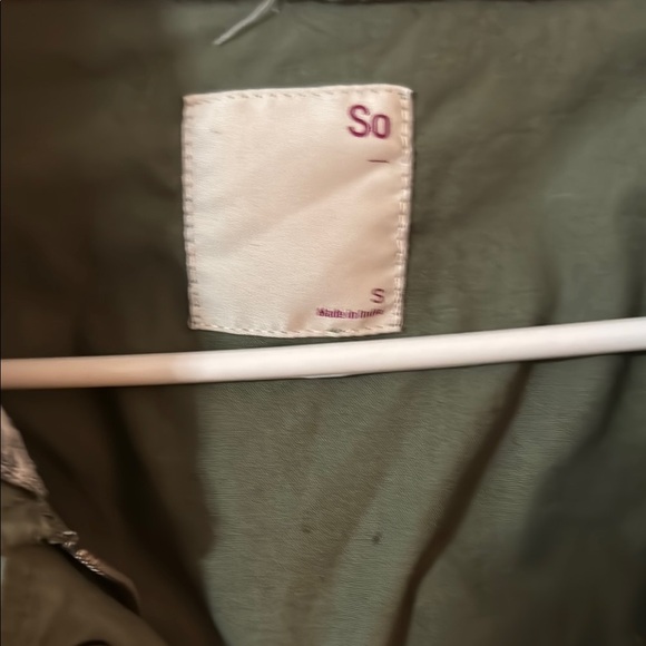 SO Green and Gray Utility Jacket - Picture 2 of 3